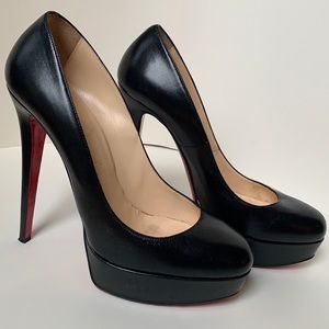 Christian Louboutin Bianca Kid 140 Leather Pumps Euro Size 40/ US Size 10